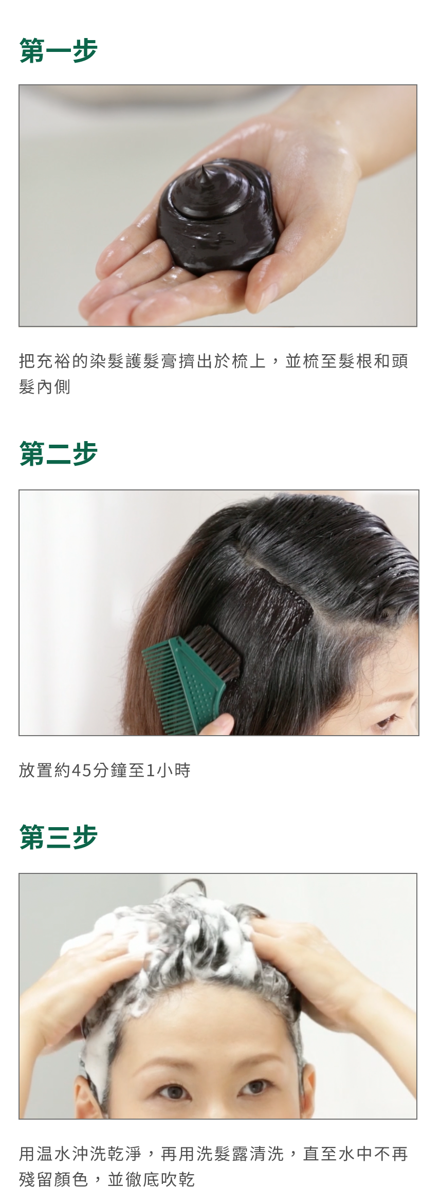 白髮染色護髮膏 - 產品系列 - 飄然利尻昆布